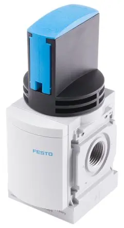 Produktfoto 1 von Festo ms Pneumatik-Steuerventil, manuell, 3/2, G1/2, 1/2Zoll, Aluminium