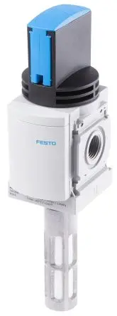 Produktfoto 1 von Festo, Drehknopf MS Pneumatik-Steuerventil, manuell, ISO 228-1, ISO 1179-1 G 1/2, Aluminium 541268