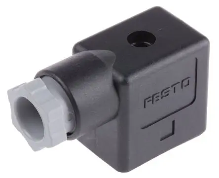 Produktfoto 1 von Festo MSSD Magnet-Sicherheitsschalter DIN 43650 B 3 Buchse / 250V, PG9 Schraubanschlussklemme, Schwarz
