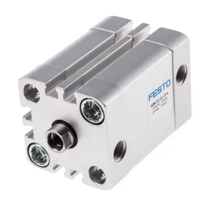 Produktfoto 1 von Festo ADN 536282 Pneumatikzylinder 25 mm Doppeltwirkend, Bohrung Ø 32 mm, bis 10 bar