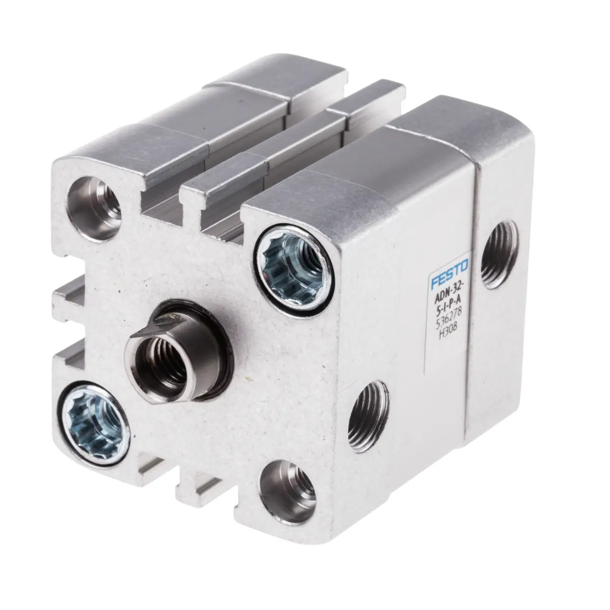 Produktfoto 1 von Festo ADN 536278 Pneumatikzylinder 5 mm Doppeltwirkend, Bohrung Ø 32 mm, bis 10 bar