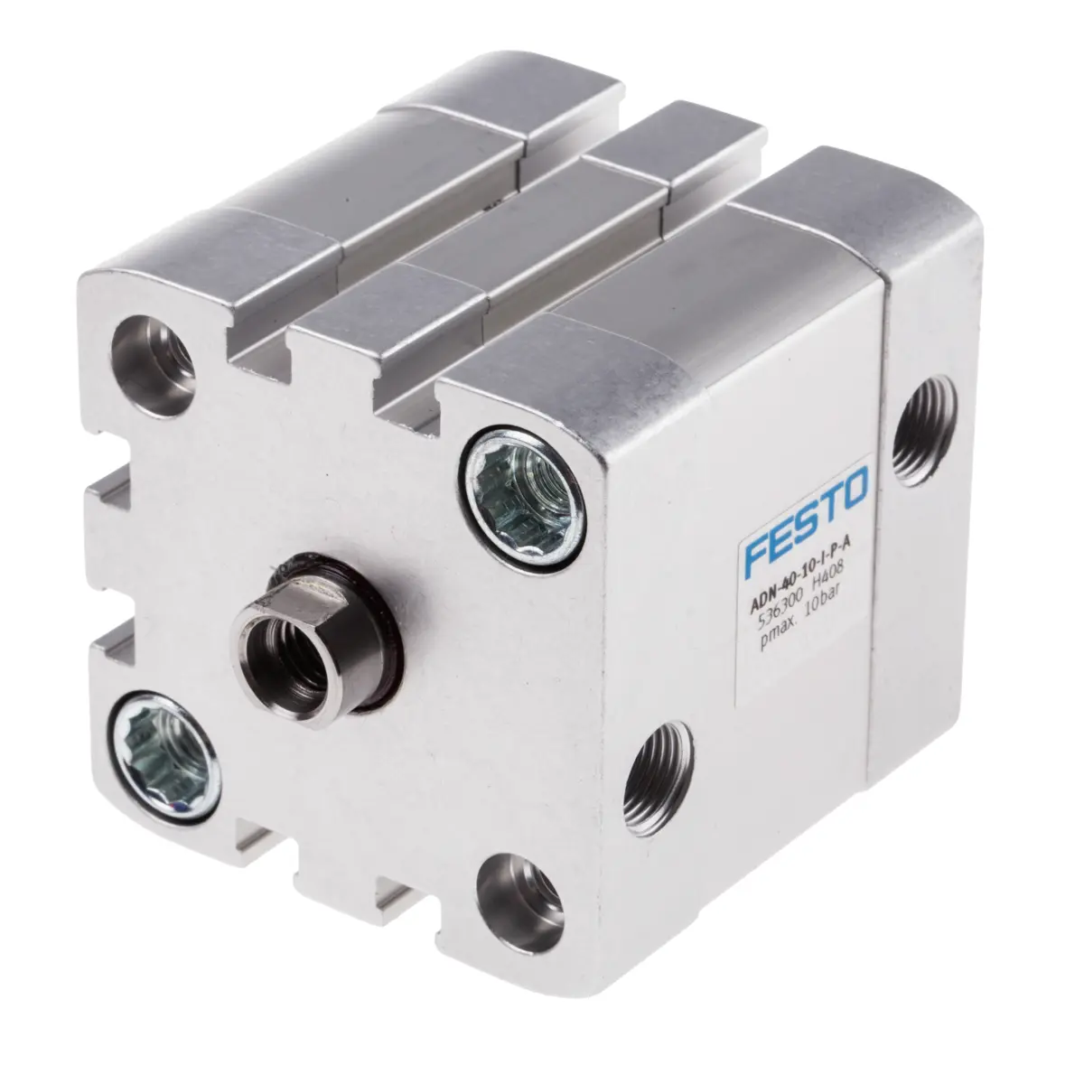 Produktfoto 1 von Festo ADN 536300 Pneumatikzylinder 10 mm Doppeltwirkend, Bohrung Ø 40 mm, bis 10 bar
