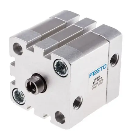 Produktfoto 1 von Festo ADN 572664 Pneumatikzylinder 10 mm Doppeltwirkend, Bohrung Ø 40 mm, bis 10 bar