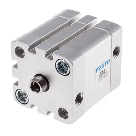 Produktfoto 1 von Festo ADN 572666 Pneumatikzylinder 20 mm Doppeltwirkend, Bohrung Ø 40 mm, bis 10 bar