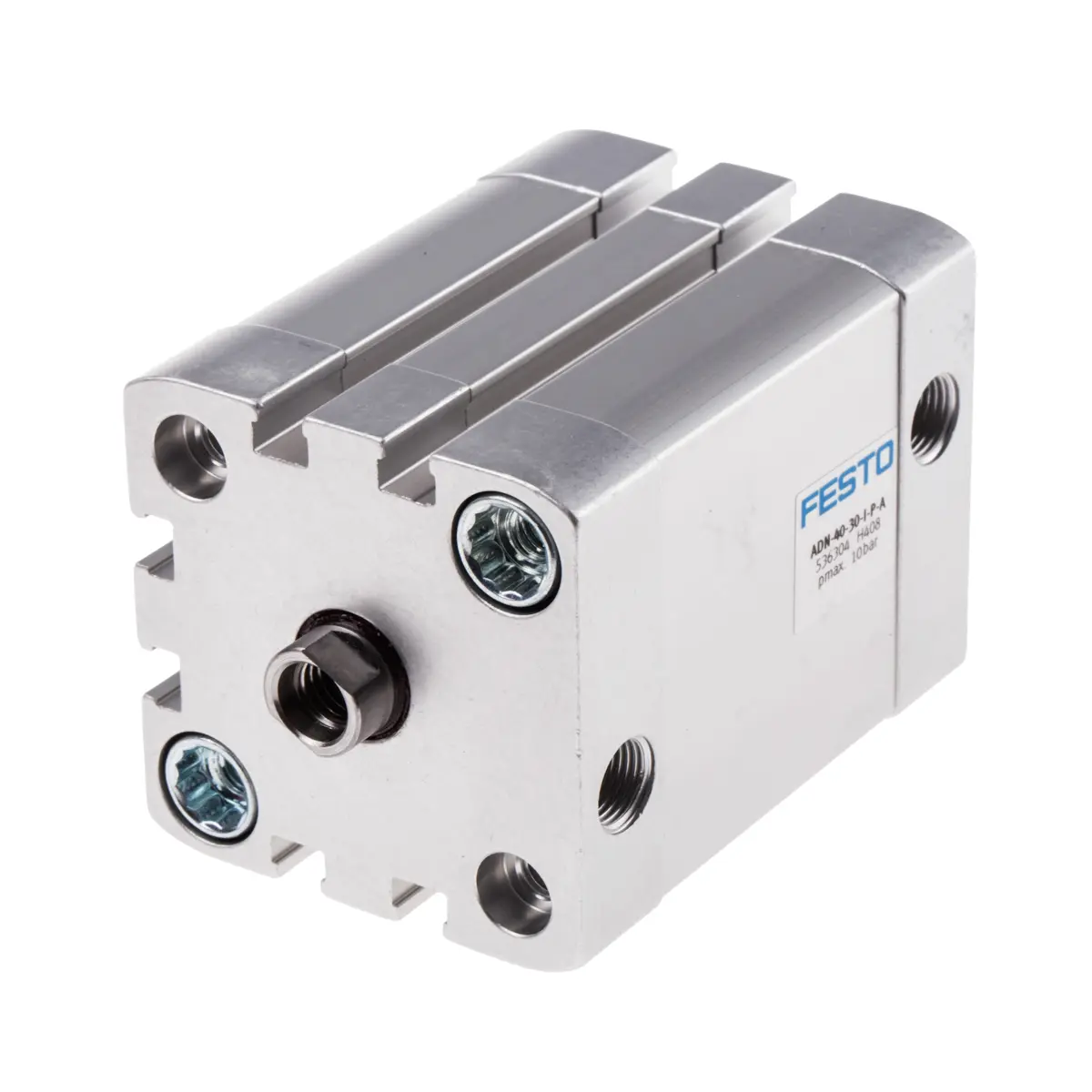 Produktfoto 1 von Festo ADN 536304 Pneumatikzylinder 30 mm Doppeltwirkend, Bohrung Ø 40 mm, bis 10 bar