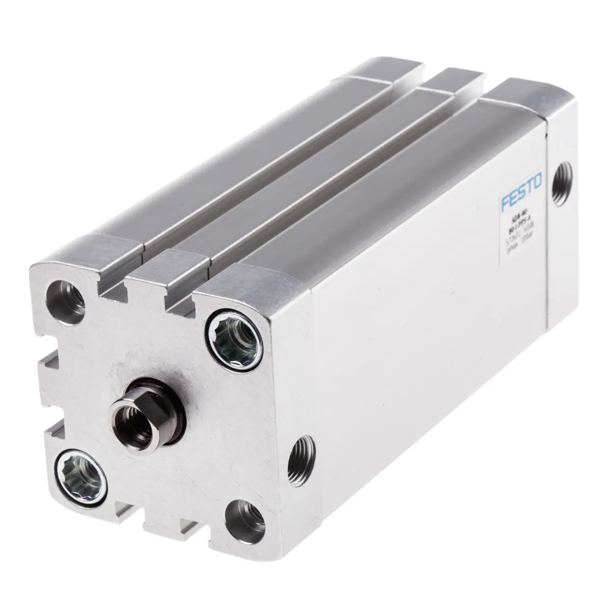 Produktfoto 1 von Festo ADN 572672 Pneumatikzylinder 80 mm Doppeltwirkend, Bohrung Ø 40 mm, bis 10 bar