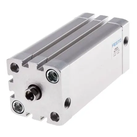 Produktfoto 1 von Festo ADN 572672 Pneumatikzylinder 80 mm Doppeltwirkend, Bohrung Ø 40 mm, bis 10 bar