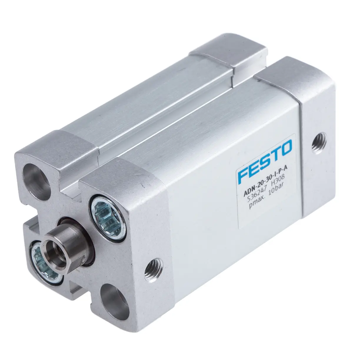 Produktfoto 1 von Festo ADN 536247 Pneumatikzylinder 30 mm Doppeltwirkend, Bohrung Ø 20 mm, bis 10 bar