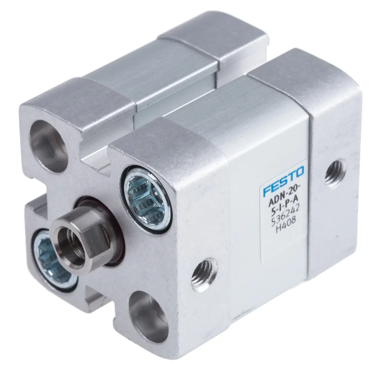 Festo ADN 536242 Pneumatikzylinder 5 mm Doppeltwirkend, Bohrung Ø 20 mm, bis 10 bar