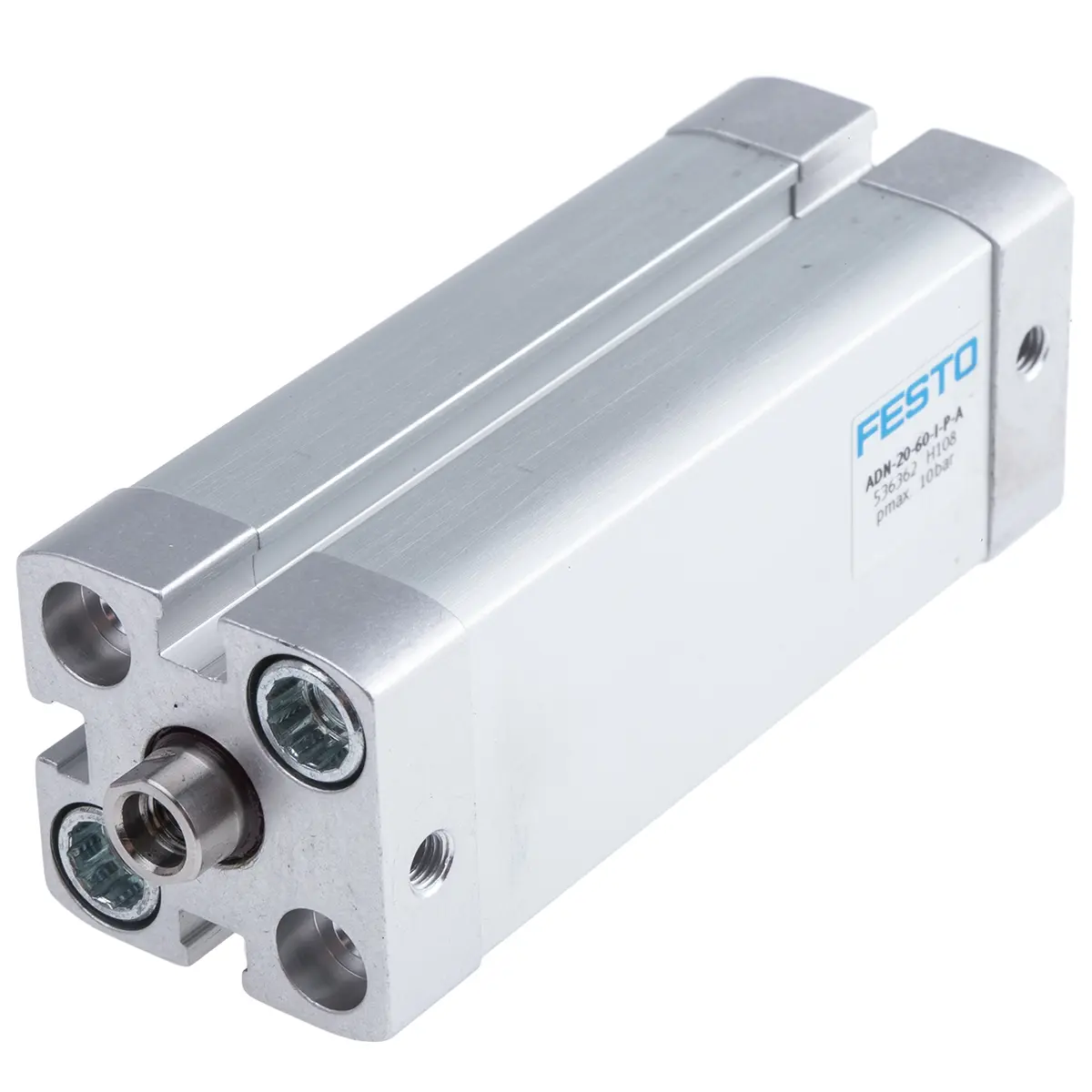 Produktfoto 1 von Festo ADN 536362 Pneumatikzylinder 60 mm Doppeltwirkend, Bohrung Ø 20 mm, bis 10 bar