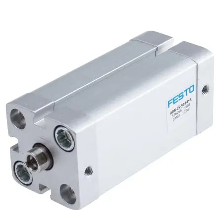 Produktfoto 1 von Festo ADN 536266 Pneumatikzylinder 50 mm Doppeltwirkend, Bohrung Ø 25 mm, bis 10 bar