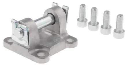 Produktfoto 1 von Festo Flansch zur Verwendung mit Standardzylinder der Serie DNC