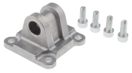 Produktfoto 1 von Festo Flansch zur Verwendung mit Standardzylinder der Serie DNC