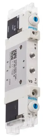 Produktfoto 1 von Festo 3/2 VUVG Magnetventil Metrisch, Magnet/Feder-betätigt 24V dc
