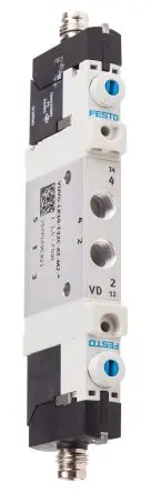 Produktfoto 1 von Festo 3/2 VUVG Magnetventil Metrisch, Magnet/Feder-betätigt 24V dc