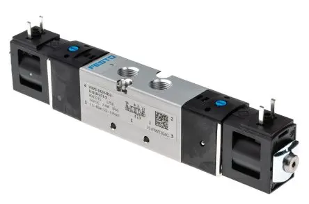 Produktfoto 1 von Festo 5/2 VUVS Magnetventil G, Elektromagnet-betätigt 24V dc
