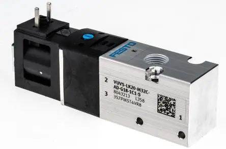 Produktfoto 1 von Festo 3/2 VUVS Magnetventil G, Elektromagnet-betätigt 24V dc