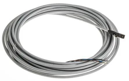 Produktfoto 1 von Festo SMT-8-Serie 574336 24V dc Pneumatischer Positionsdetektor LED Signalleuchten, IP68, IP65, IP69K
