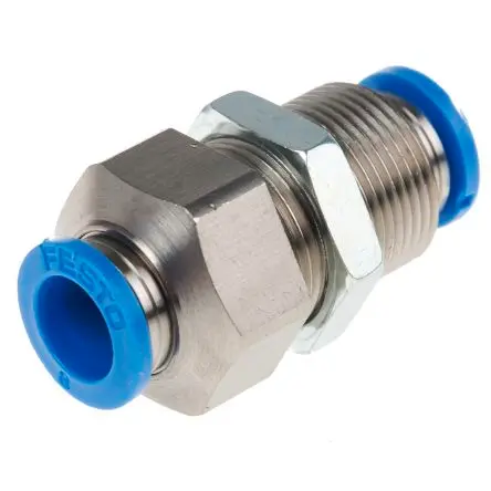 Produktfoto 1 von Festo QSS, 130642, Pneumatischer Anschluss POM, Edelstahl, Polybutylenterephthalat verstärkt, Polypropylen,