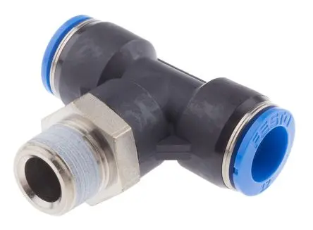 Produktfoto 1 von Festo Push-in 12 mm 153114, Pneumatischer Anschluss