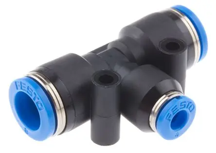Produktfoto 1 von Festo QST Pneumatischer Anschluss, 130613 Push-in 8 mm, Einsteck-Anschluss, 14 bar Chemikalienbeständig