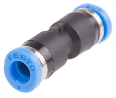 Produktfoto 1 von Festo QSM, 153323, Pneumatischer Anschluss Polybutylenterephthalat, Polybutylenterephthalat verstärkt, POM, Stahl,