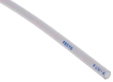 Produktfoto 1 von Festo PUN Druckluftrohr Polyurethan Silber 4 mm x 50 m bis 10 bar 152584