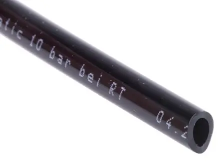 Produktfoto 1 von Festo PUN-H Druckluftrohr Polyurethan Schwarz 6 mm x 50 m bis 10 bar 197391