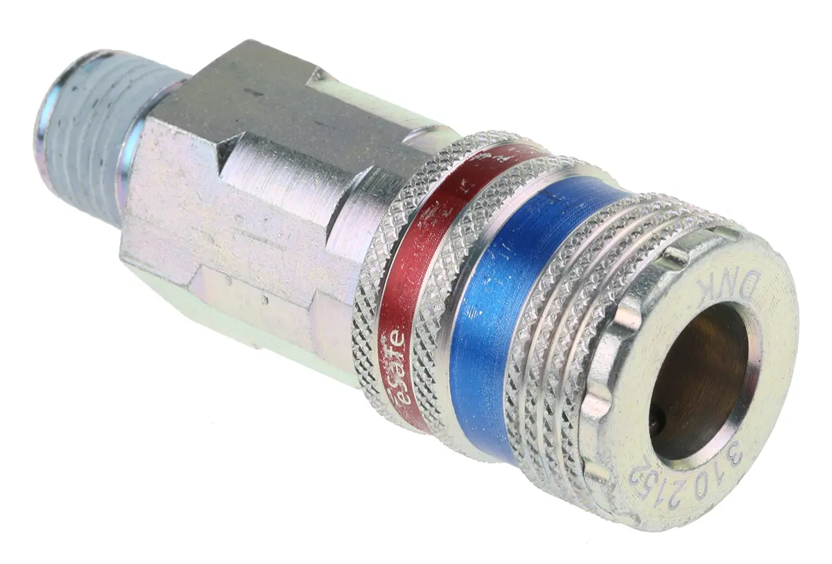 Produktfoto 1 von CEJN Pneumatische Schnellsteckkupplung Messing, Edelstahl Stecker, R