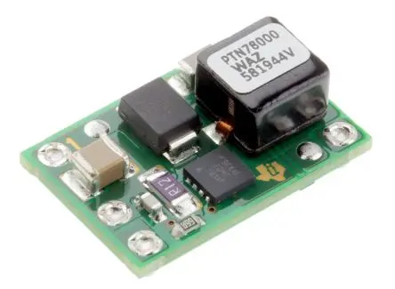 Produktfoto 1 von Texas Instruments PTN78000W Buck Schaltregler / Ausgang 12.6V 36V, 5 Ausg., 1.5 A, Oberfläche