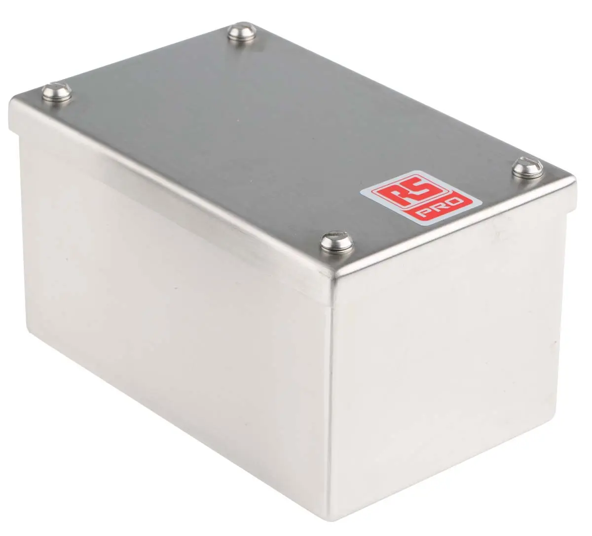 Produktfoto 1 von RS PRO Installationsdose Satiniert Edelstahl 304 100 mm x 85 mm 160 mm