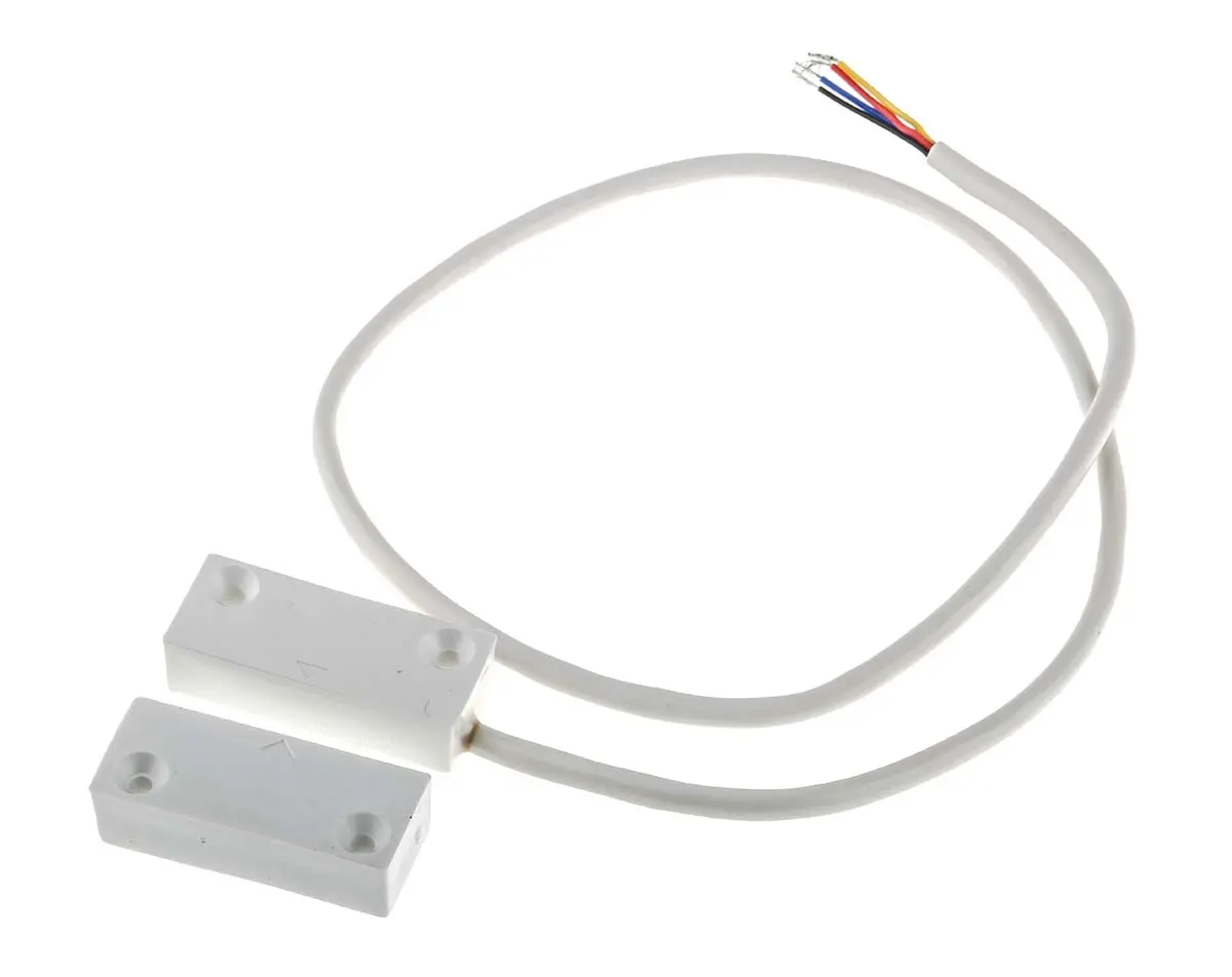 Produktfoto 1 von RS PRO Tür- und Fensterschalter Oberfläche, Näherungsschalter, Näherungsschalter, 50 V dc / 500 mA dc, 8.7 mm x 38 mm x