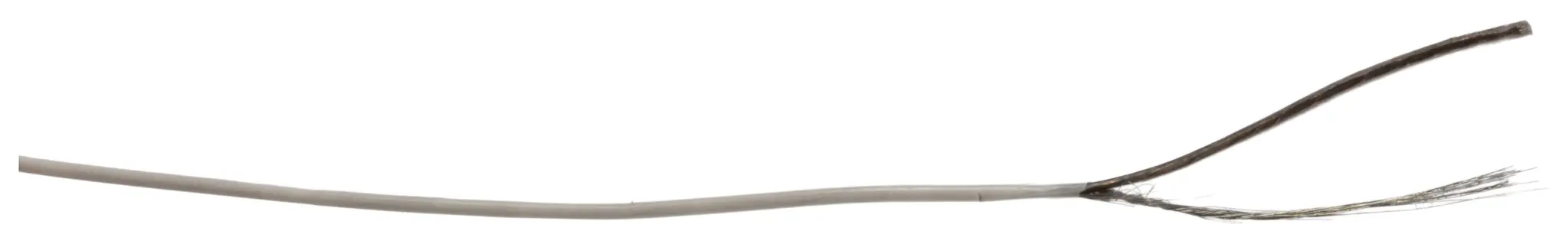 Produktfoto 1 von Alpha Wire Alpha Essentials Coaxial Cable Mikro-Koaxial Koaxialkabel, Verlegekabel, 50 Ω, 100 m, Aussen ø 0.53 mm