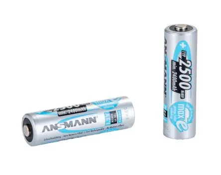 Produktfoto 1 von Ansmann Ansmann MaxE AA AA Akku Nickel-Metallhydrid 1.2 V, 2.5 Ah 2