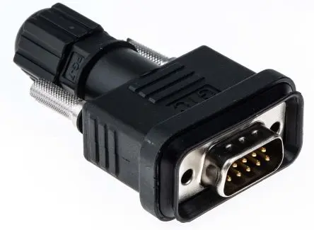 Produktfoto 1 von RS PRO GTC Sealed D-Sub-Steckverbinder E Gerade, 9-polig, Kabel Stecker