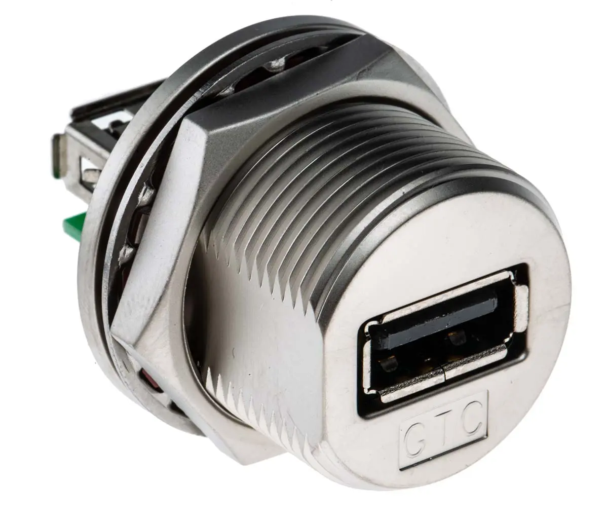 Produktfoto 1 von RS PRO, Gerade GTC Sealed USB-Steckverbinder Buchse USB Typ A 1, Panel