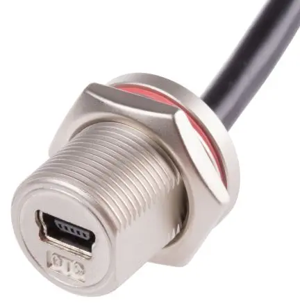Produktfoto 1 von RS PRO Stecker GT111220 USB-Kabel, Micro-USB Typ B Buchse / Micro-USB Typ B, 200 mm USB 2.0 Schwarz
