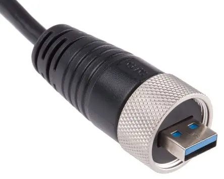 Produktfoto 1 von RS PRO Stecker GT218300 IC-Buchse USB-Kabel, USB Typ A Stecker / USB Typ A, 2 m USB 3.0 Schwarz