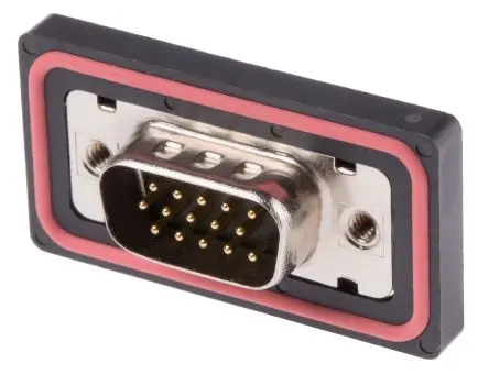 RS PRO GTC Sealed D-Sub-Steckverbinder E Gerade, 15-polig, Frontplattenmontage Stecker