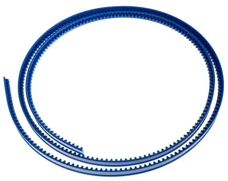 Produktfoto 1 von RS PRO Kunststoff Zahnstange, Modul 2 x 20 Zähne, 2000 mm 8 mm