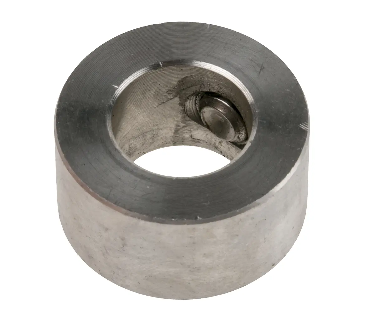 Produktfoto 1 von RS PRO Edelstahl Wellenmanschette Einteilig, mit Stellschraube 22 mm Außen-ø  x 12 mm