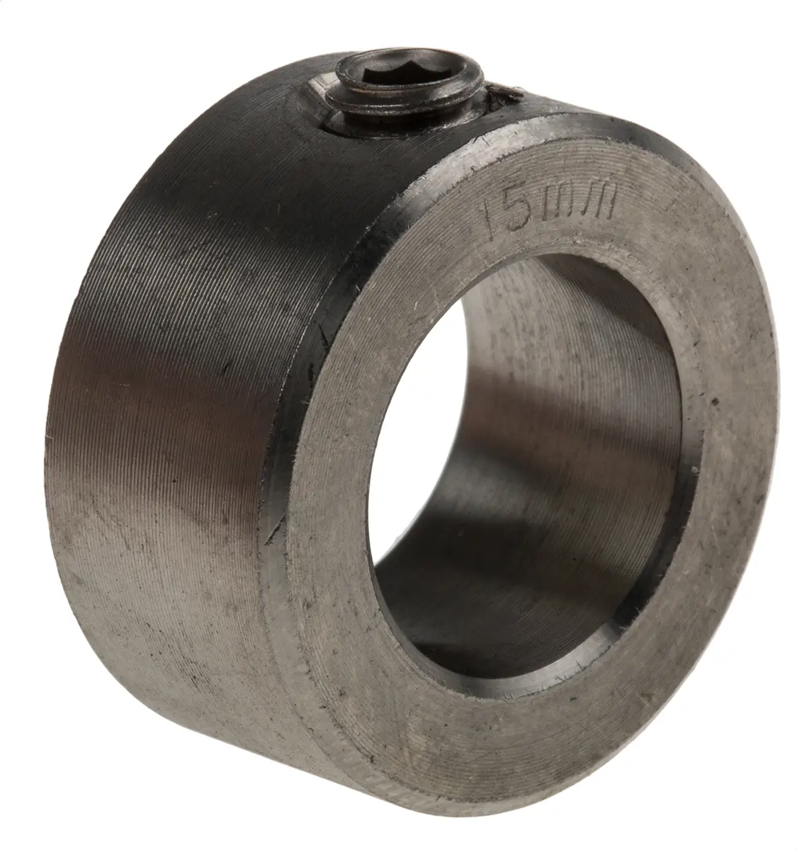 Produktfoto 1 von RS PRO Edelstahl Wellenmanschette Einteilig, mit Stellschraube 25 mm Außen-ø  x 12 mm