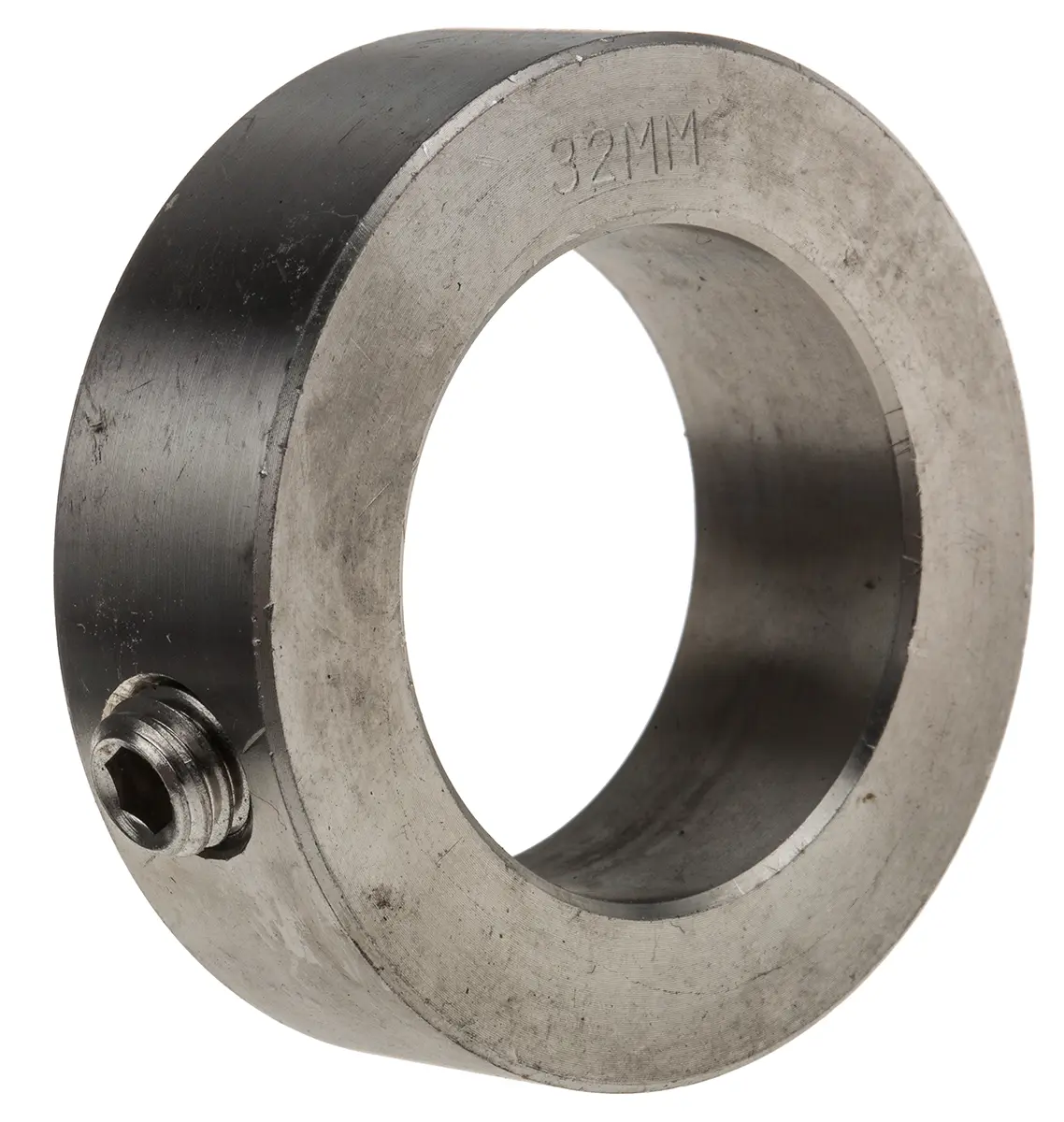 Produktfoto 1 von RS PRO Edelstahl Wellenmanschette Einteilig, mit Stellschraube 50 mm Außen-ø  x 16 mm