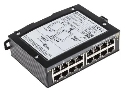 Produktfoto 1 von HARTING Ethernet-Switch 16-Port Unmanaged