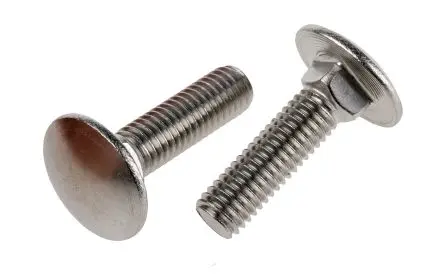 RS PRO Schlossschrauben Güte A2 Edelstahl glatt Metrisch x 30 mm x 30 mm