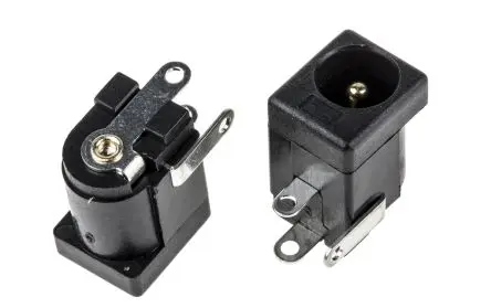 Produktfoto 1 von Wurth Elektronik WR-DC gewinkelt DC Buchse DC-Buchse Zinn, Gold 5A 24.0V, Innen-Ø 2.5 mm / Außen 5.55 mm Außen-ø x 9