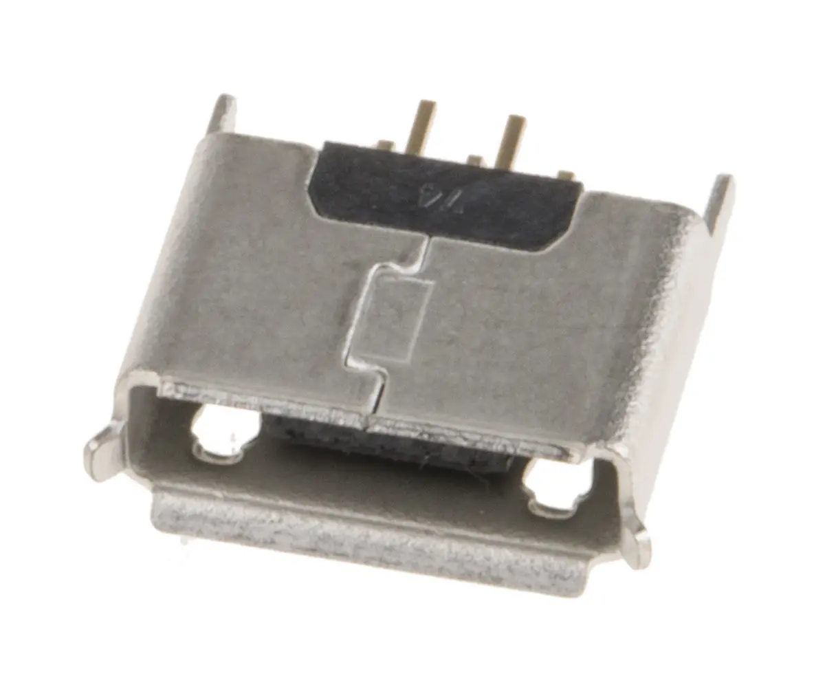 Wurth Elektronik, Gerade WR-COM USB-Steckverbinder Buchse Micro-USB Typ AB 1, Durchsteckmontage USB 2.0