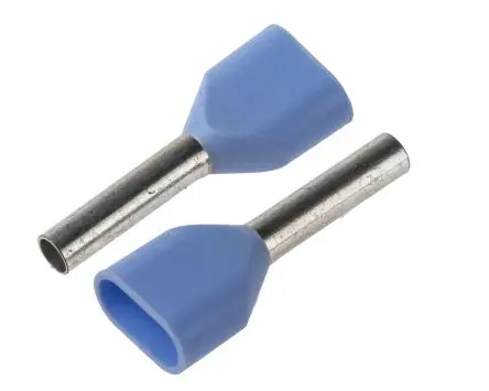 JST TWE Aderendhülsen-Crimp, Stift ø 1.8 mm, Grau, Polypropylen, 8 mm, 16mm, Isoliert, 18 AWG max.