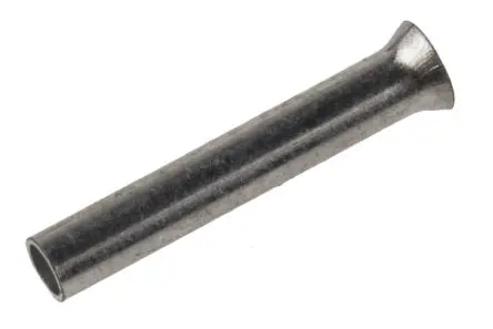 Produktfoto 1 von JST WE Aderendhülsen-Crimp, Stift ø 1.2 mm, 10 mm, 10mm, Unisoliert, 18 AWG max.
