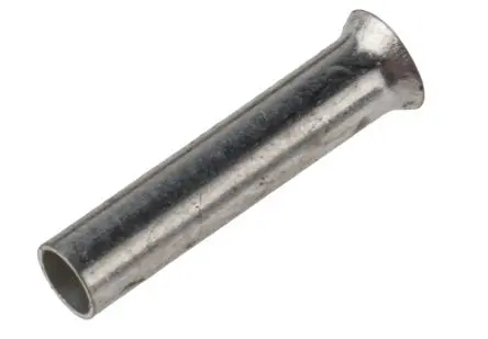 Produktfoto 1 von JST WE Aderendhülsen-Crimp, Stift ø 1.7 mm, 10 mm, 10mm, Unisoliert, 16 AWG max.